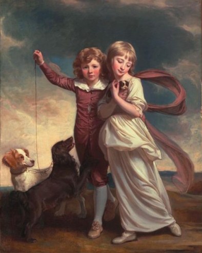 Thomas John and Catherine Mary clavering 1777 by George Romney 1734-1802 Huntington Library
